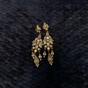 princess statement earrings